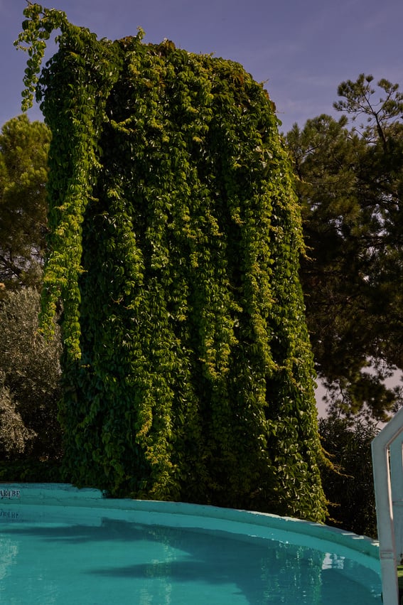 Swimming Pool of a Countryside Hotel 